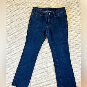 Ann Taylor Modern Fit dark jeans. Size 6P.  Like new. Fitted, slight stretch.